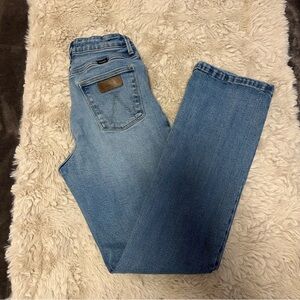 Wrangler High Rise Boot Cut Jeans 27x32